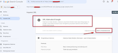 minta pengindeksan Google Search Console