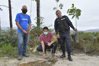 Fazenda Suíça recebe 70 mudas de árvores pelo projeto ‘Florir Teresópolis’