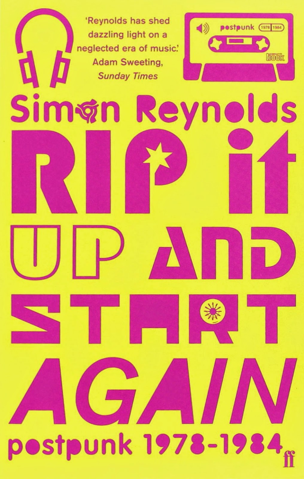 Spotirama Rip It Up And Start Again By Simon Reynolds The Spotify Complete Booktrack
