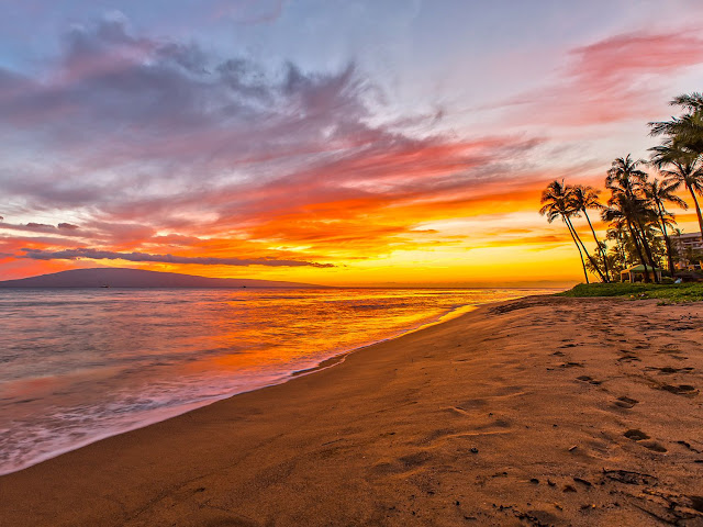 Maui Beach, when God Created Beautiful Paintings