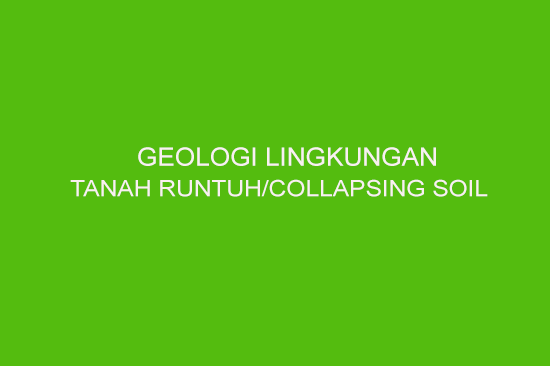 Geologi Lingkungan