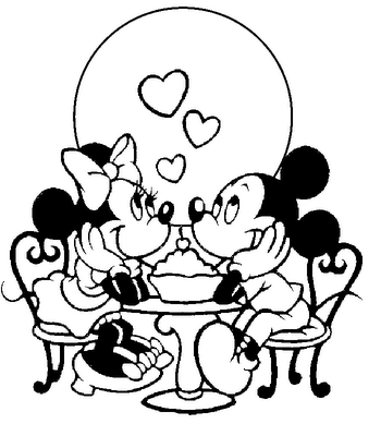 Disney Valentines  Coloring Pages on Valentines Day Coloring Pages  Disney Valentine Coloring Pages