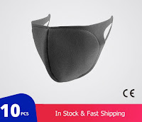 KN95 CE Certification Dust Respirator Breathable Mask (10 pcs)