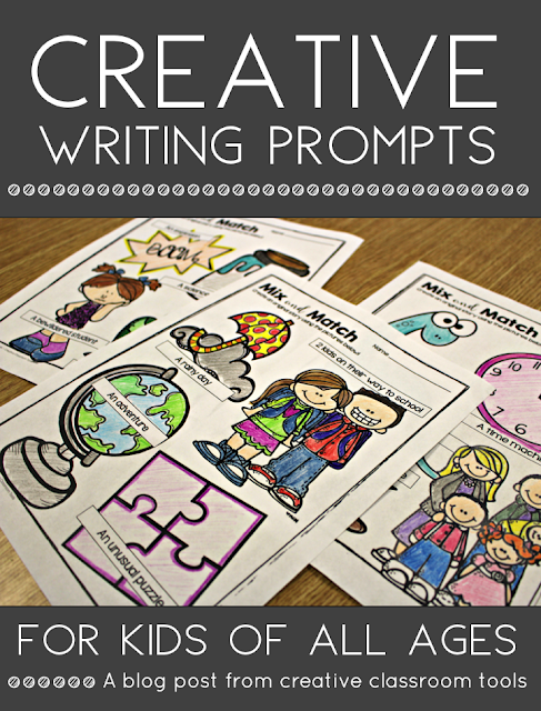 Fun and engaging creative writing prompts for kids. Mix and Match Picture Prompts provide visual inspiration and scaffolding to inspire even your most reluctant writers. A free sample printable is included for you to try!