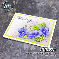 Stampin' Up! Blended Seasons Card Idea. Order craft supplies from Mitosu Crafts UK Online Shop