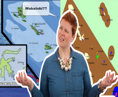 Bagaimana dengan peta Wakatobi, peta zonasi Wakatobi dan sejarah berdirinya kabupaten wakatobi