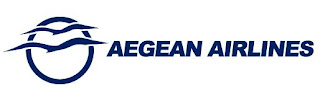 Aegean Airlines logo, animal, bird, circle, sloggiblue, logo