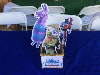 centros de mesa para fiesta de Fortnite 2