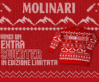 Concorso Molinari Extra Sweater : vinci gratis 100 maglioni di Natale