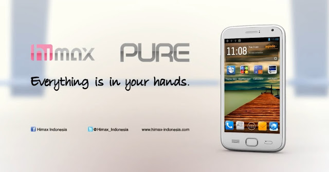 Spesifikasi dan Harga Himax Pure Dual-Core, dengan Gorilla Glass