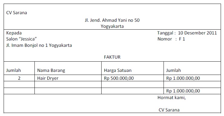 Contoh Buku Besar Kreditur - Mainan Oliv