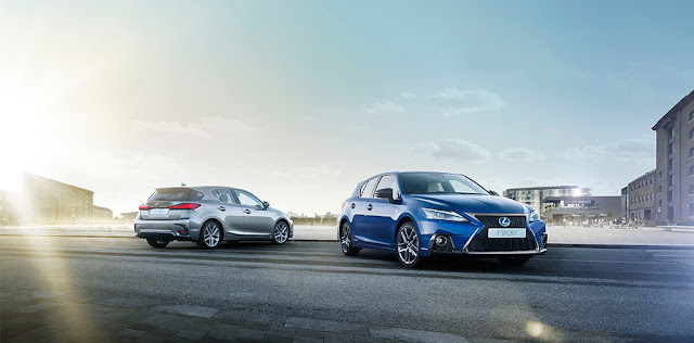 Lexus CT200h Luxury and F SPORT