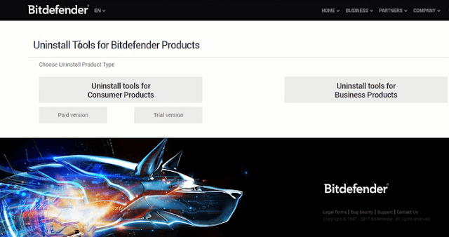 كيفية ازالة برنامج bitdefender كل الإصدارات بشكل صحيح