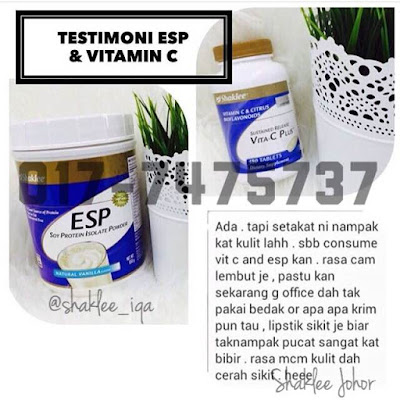 esp shaklee, vitamin c shaklee, shaklee johor, pengedar shaklee johor, vitamin kulit, kulit cerah berseri, kolagen kulit, hilangkan parut, baiki kulit, kulit cantik, cara dapatkan kulit cantik, set kulit asas shaklee, set kecantikkan kulit asas shaklee