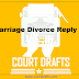 Marriage Divorce Reply On