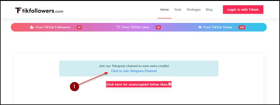 gabung di channel telegram tiktokfollowers untuk pakai gratis