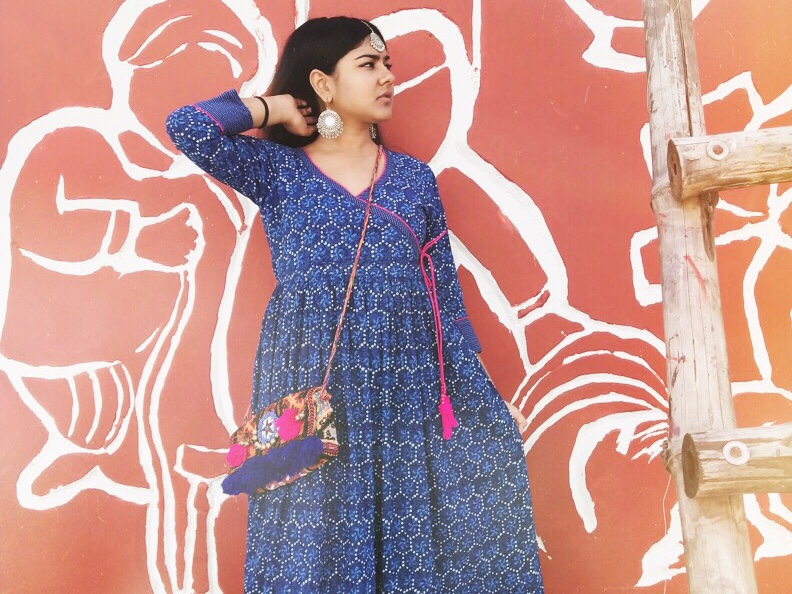 Buy Womens Blue Color Printed Short Kurti Assorted M Online | Craftsvilla