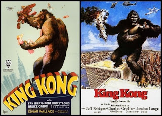 Remake King Kong poster, cartel, carátula, portada