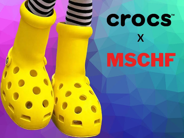 MSCHF x Crocs Collaboration: The Much-Awaited Big Yellow Boots Set to ...