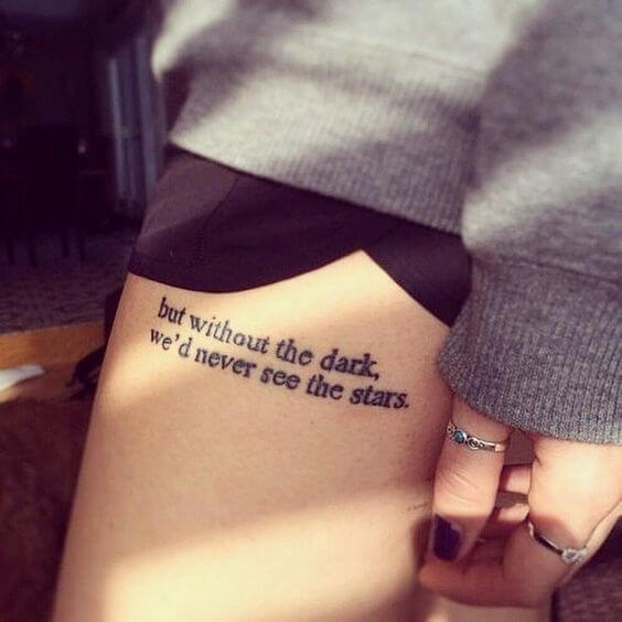 beautiful small tattoo for girl