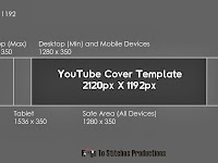 Youtube Header Template Size