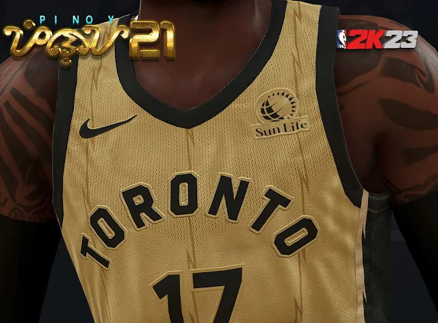 NBA 2K24 Toronto Raptors 23-24 City Edition Jersey