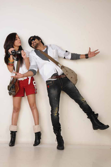 Sai Ram Shanker, Adonika Hot Photos In Romeo Movie Stills