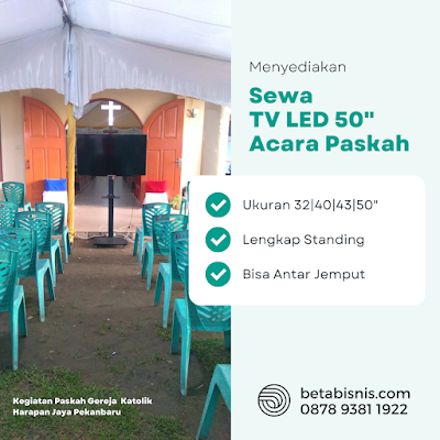 Sewa TV LED 50" Pekanbaru