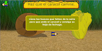 haz que el caracol camine