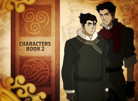 Characters in the Legend of Korra - Mako and Bolin