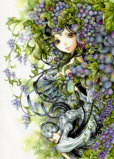  anime personification grapes 