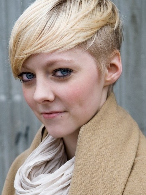 cute short hairstyles blonde