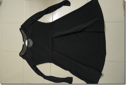 LBD sheer sleeves