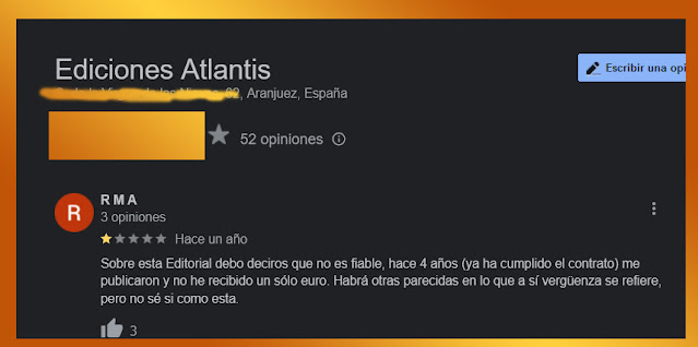 EDITORIAL ATLANTIS OPINIONES