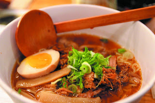 Tokyo Spicy ramen at Tonkotsu, Soho.