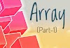 Array: Part 1