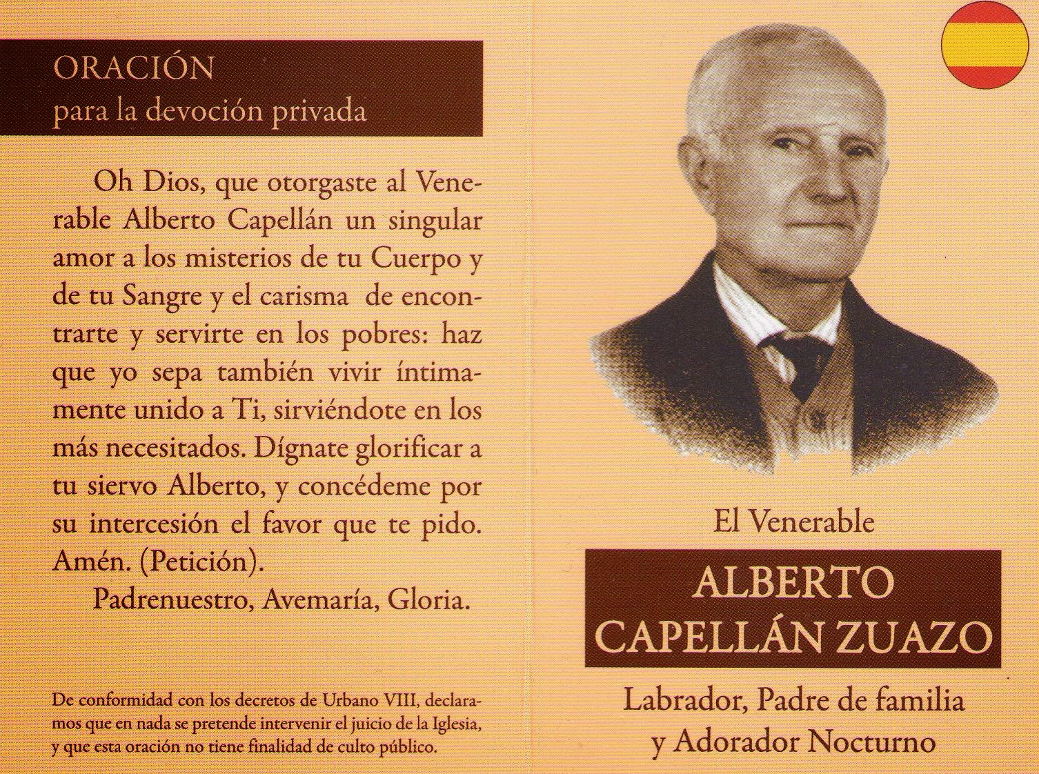 POR LA CAUSA DE BEATIFICACIÓN DE NUESTRO HERMANO ADORADOR