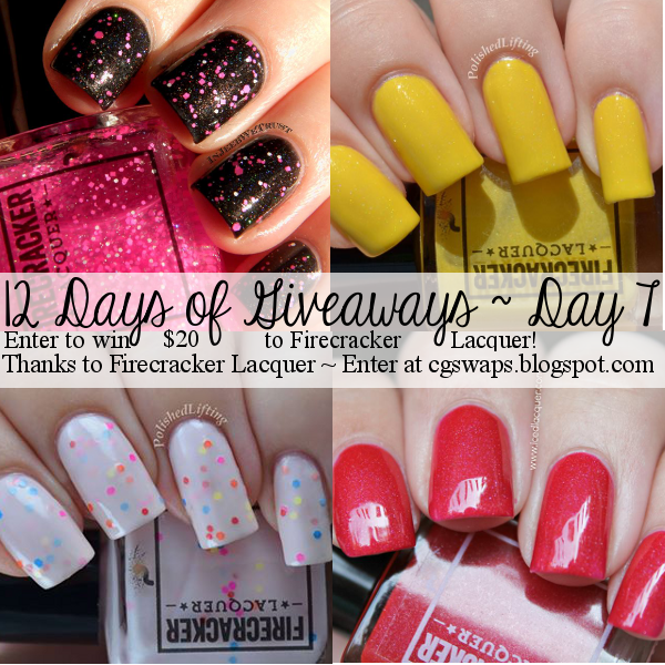 Day 7: $20 to Firecracker Lacquer