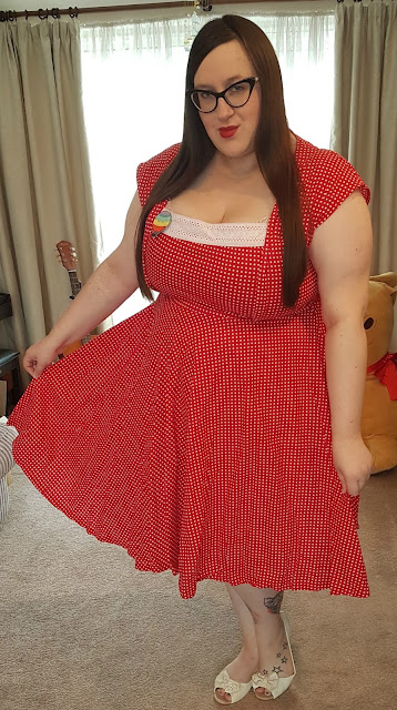 plus size Hell Bunny Judy dress