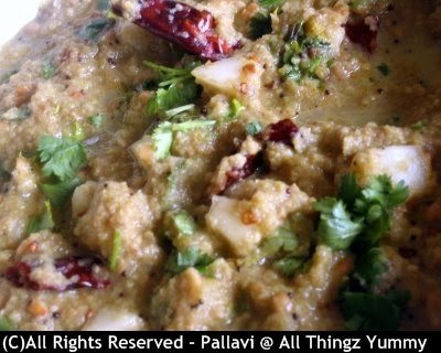All Thingz Yummy !!!: Raw Yellow Cucumber Chutney/Pacchi ...