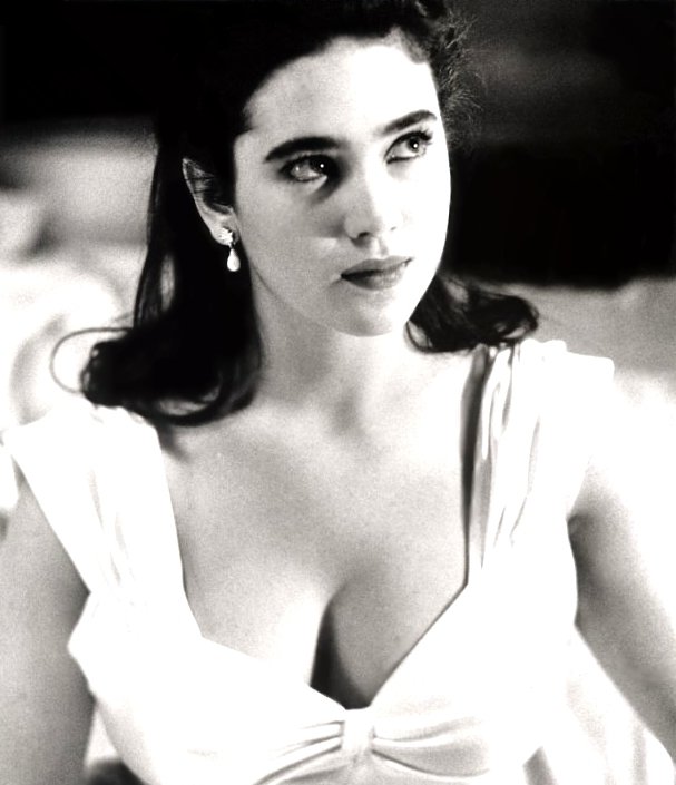 Jennifer Connelly years before overly dour material like Requiem for a