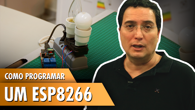 Automação com ESP8266 utilizando relés