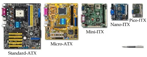 Jenis motherboard berdasarkan ukuran