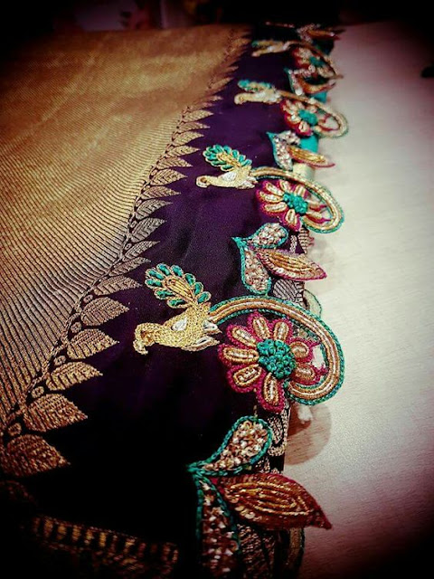 Embroidery tassels