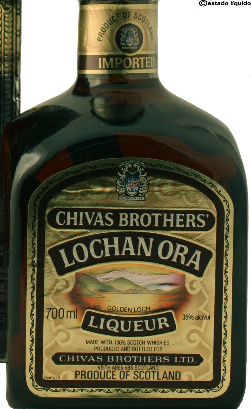 Licor Whisky Lochan Ora ~ Garrafeira - Estado Líquido