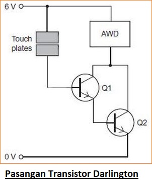 Transistor Darlington - Rangkaian, Prinsip Kerja dan Aplikasi