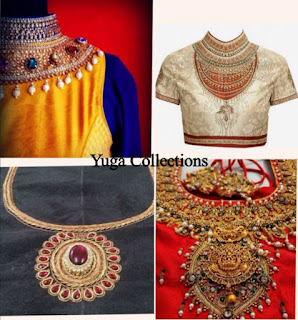  Necklace Blouse Design