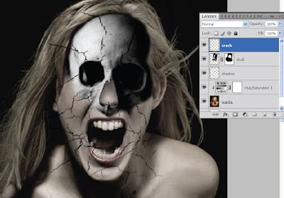 Manipulasi Foto Wajah Seram di Photoshop