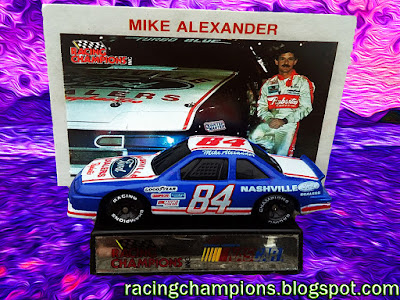 Mike Alexander #84 Nashville Ford NASCAR Racing Champions diecast blog BGN Cup Series Track age 