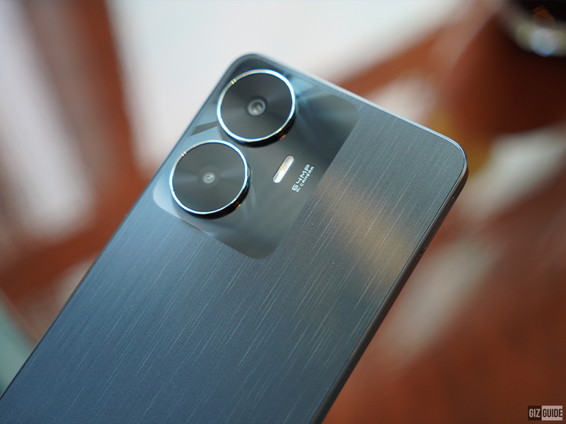 The dual cameras